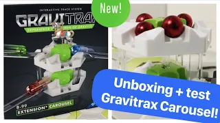 Gravitrax Carousel unboxing + test!! Surprising results + tips!