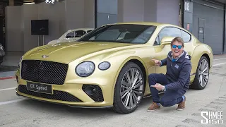 THIS is the New 208mph 2021 Bentley GT Speed! FIRST DRIVE