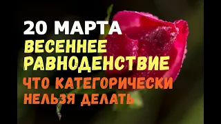 20 марта в ДЕНЬ ВЕСЕННЕГО РАВНОДЕНСТВИЯ: что категорически нельзя делать!