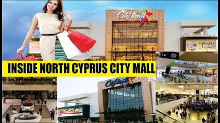 Inside the BIGGEST MODERN CITY MALL  In North Cyprus | Famagusta City Shopping Mall | Europe Vlog