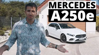 Mercedes A250e - tu dali, tam zabrali [PIERWSZY TEST PL]