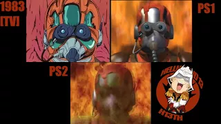 Armored Trooper Votoms intro comparison: Destiny of Fire (TV, PS1, PS2)