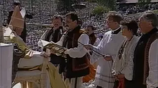 Hołd Górali Polskich dla Papieża JP II.