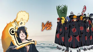 Who is strongest |Naruto Vs Akatsuki clan all Members