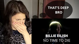 Stage Presence coach reacts to BILLIE EILISH 'no time to die' live