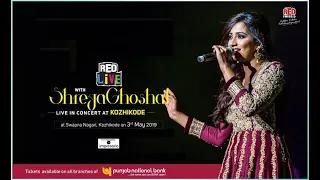 Shreyaghoshal live at Kerala, calicut 2019, Sun raha hai