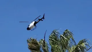 LAPD helicopter telling everyone to leave the skate park will they will be arrested