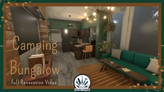 HOUSE FLIPPER|Modern Flip|Camping Bungalow (Step By Step)