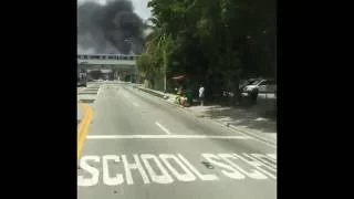 City of Miami Firehouse 3 Tour Coach Fire 9/2015