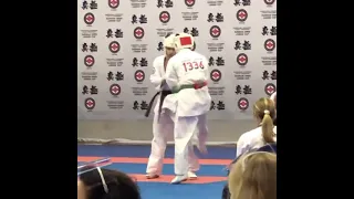 Kyokushin Ushiro mawashi knockout #13