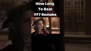 How Long To Beat Final Fantasy 7 Remake Pt 1