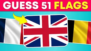 Guess and Learn ALL 51 FLAGS Of Europe | Flag Quiz