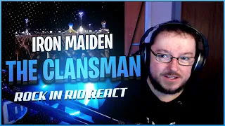 Iron Maiden - The Clansman Rock In Rio REACTION | (WATCH BEFORE ITS TAKEN DOWN!)