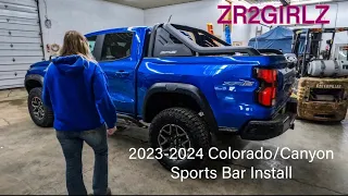 2023-2024 Colorado/Canyon Sportsbar assembly and installation