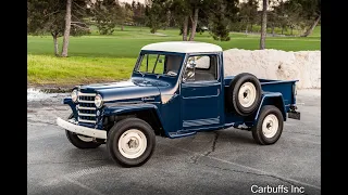 1953 Willys Pickup truck for sale at www.carbuffs.com