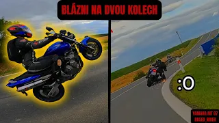 TŘI RAKEŤÁCI NA POLETU | Yamaha MT07 | 4K | RAW | CZECH MOTOVLOG | BASED_RIDER