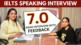 IELTS Speaking Interview - Band 7.0 with Feedback | Full IELTS Speaking Test 2023 | Sapna Dhamija