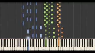 Yann Tiersen - Cléo au trapèze (Synthesia Tutorial)