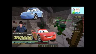 Bedwars with Karl, QuackityHQ, Purpled, and BadBoyHalo Car Impressions