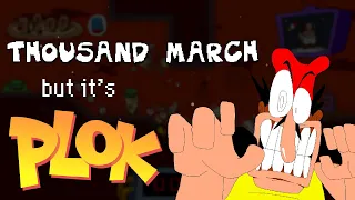 Pizza Tower - Thousand March but it's Plok (REMIX)