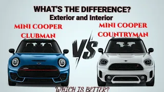 2024 Mini Cooper clubman vs 2024 Mini Cooper countryman - The Differences (Exterior and Interior)