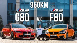 Porównujemy dwie generacje BMW M3 Competiton - Co je różni? Jak jeżdżą?