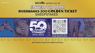 Riverbanks Zoo marks 50th anniversary with Golden Ticket sweepstakes
