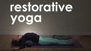 Restorative Yoga for Deep Healing and Relaxation | 45 minute self-Care Practice