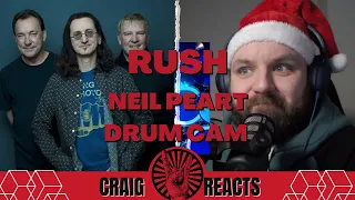 RUSH - SUBDIVISIONS NEIL PEART DRUM CAM - CRAIG REACTS