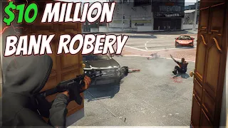 $10 Million Bank Heist! | GTA 5 RP | Grizzley World RP