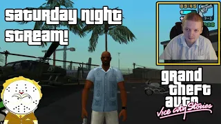 GTA Vice City Stories 100% Completion Saturday Night Stream!