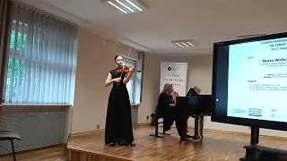 Maria Walkiewicz - P. Sarasate " Introdukcja i Tarantella"