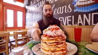 NEW ORLEANS' BIGGEST PANCAKE CHALLENGE | The Trip To New Orleans Pt.2