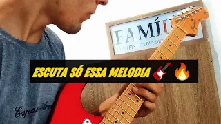 solo de guitarra escuta só essa melodia 🎸🔥