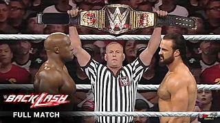 FULL MATCH - Drew Mcintyre vs. Bobby Lashley - WWE Title Match - WWE Backlash 2020