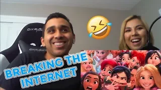 Wreck-it Ralph 2 Sneak Peek | Let's Break the Internet!!!! | B&D Reactions |