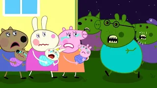 PEPPA PIG FRIENDS TURNS INTO ZOMBIES - PEPPA PIG APOCALYPSE  Peppa Pig Funny Animation