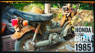 honda chaly 1985 full restoration