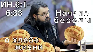 Начало беседы о хлебе жизни. Ин. 6:1-33 † Иеромонах Андроник (Пантак)