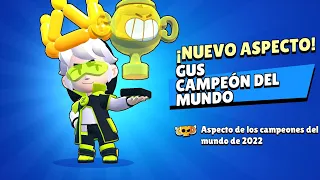 Compro La Skin De Gus Campeon Del Mundo🏆#brawlstars