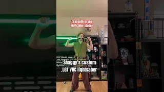 Shaggy’s Custom Neopixel Lightsaber Katana #lightsaber #starwars