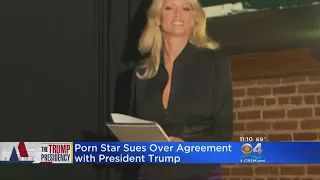 Stormy Daniels Sues Trump Over Alleged Affair, 'Hush' Agreement