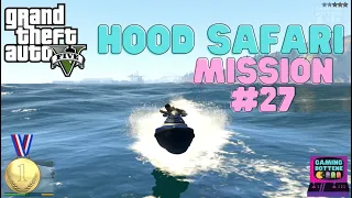 GTA 5 - Mission #27 - Hood Safari [100% Gold Medal Walkthrough] in 4K.