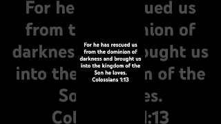 Colossians 1:13