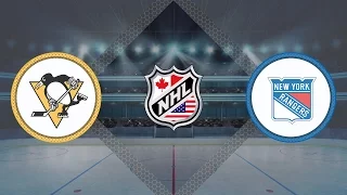 Обзор матча Питтсбург - Рейнджерс / PENGUINS VS RANGERS MARCH 31, 2017 HIGHLIGHTS