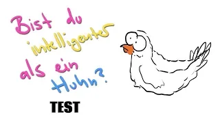 Bist du intelligenter als ein Huhn? - TEST