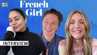 French Girl - Zach Braff, Vanessa Hudgens & Evelyne Brochu on rom-coms, phobias & Oscar's Kenergy