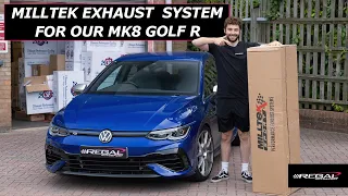 MILLTEK EXHAUST UPGRADE FOR OUR MK8 GOLF R [FLY BYS, REVVING, IN CAR]