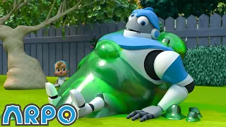 Slime CANAVARI!! 🍋‍🟩 | Robot ARPO 🤖 | Çocuk Çizgi Filmleri