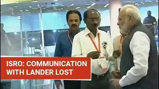 Communication To Chandrayaan 2 Lander Lost, Says ISRO Chief